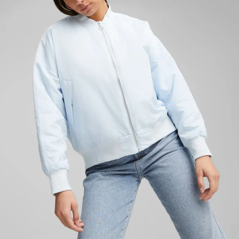 PUMA T7 Jackets & Coats Women's Light Blue-2