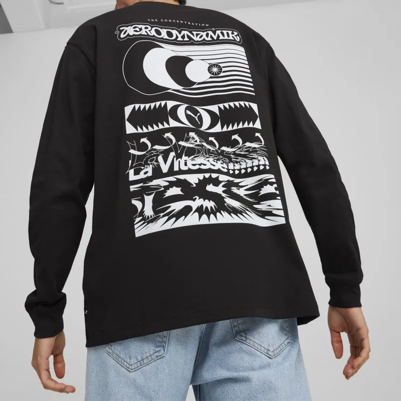 PUMA Graphics Aerodynamik Men's Long Sleeve Tee-3