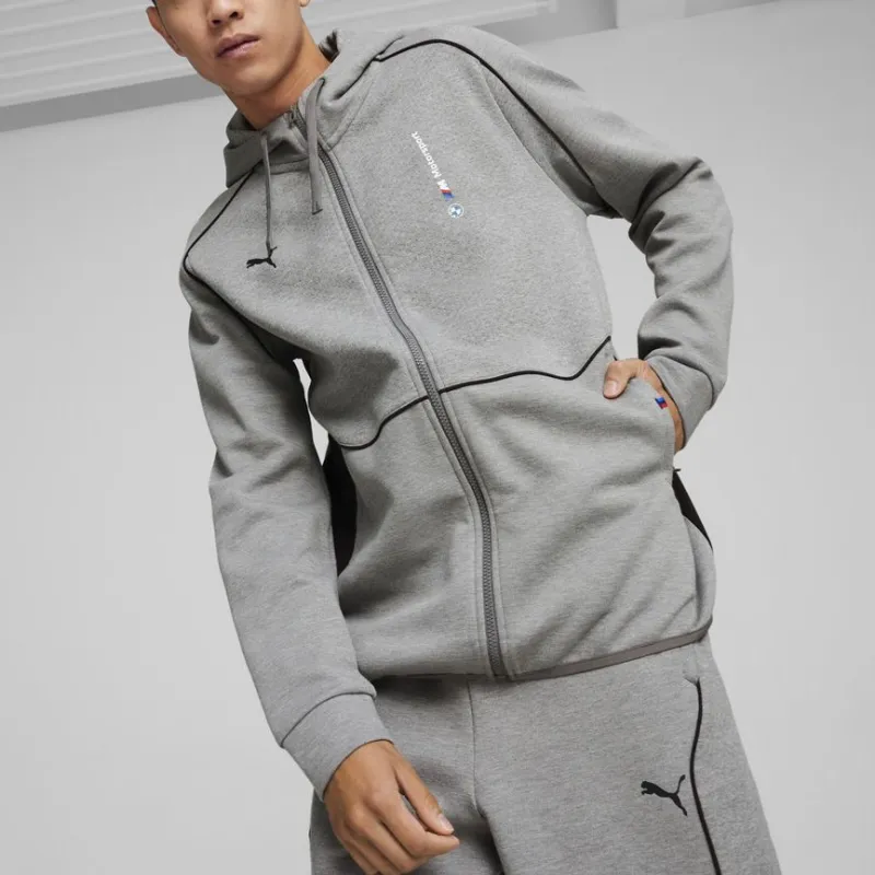 PUMA BMW Series MMS Sweatshirt Men's Gray-2