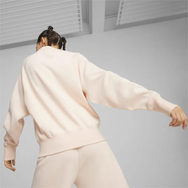 PUMA Sweatshirt Women's Bamboo Joint Peach-4