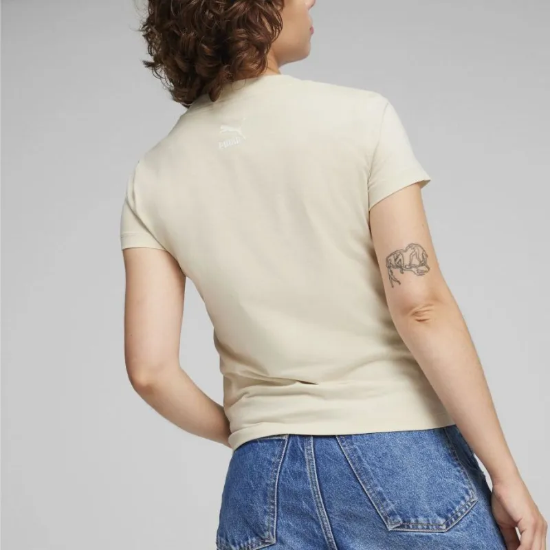 PUMA Regular T Shirt Women's Snow-3