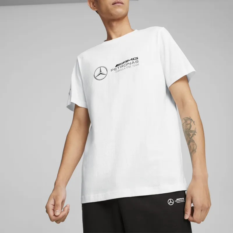 PUMA Mercedes-AMG Petronas Motorsport T-Shirt Men's White-2