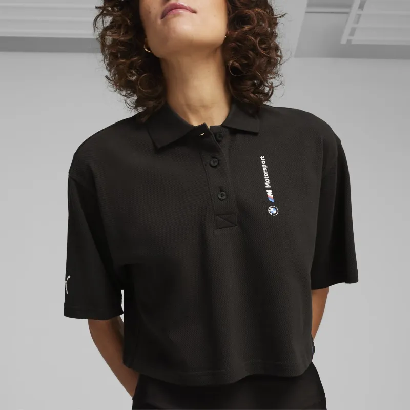 PUMA BMW M Motorsport Women's Polo Shirt Women's Black-2