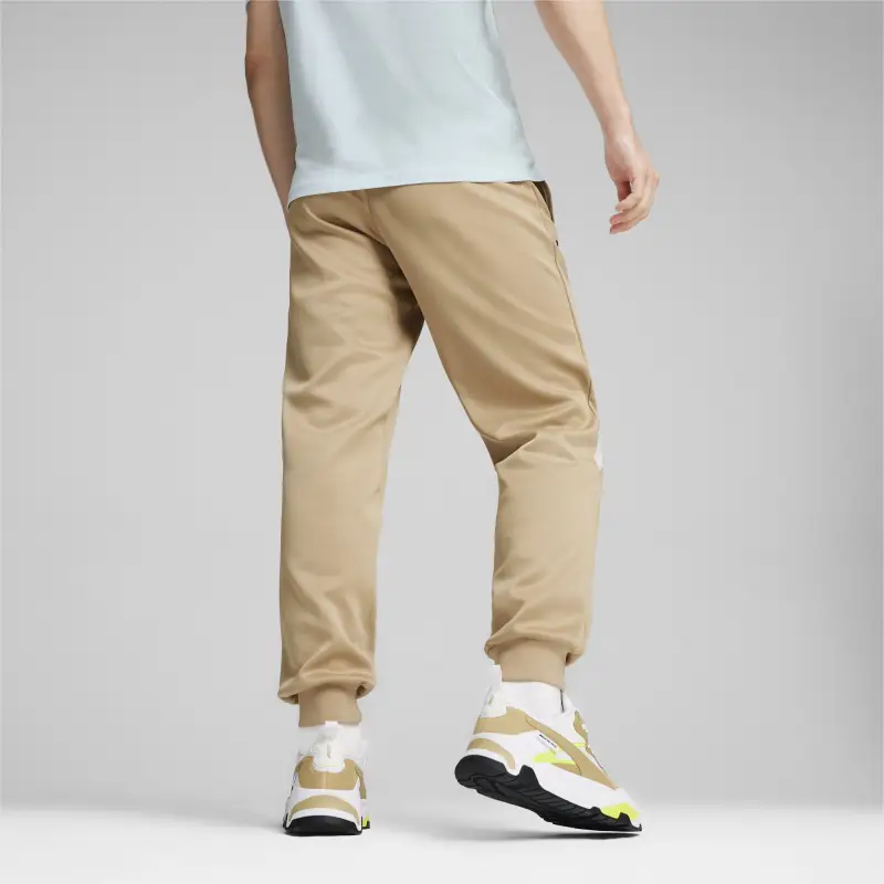 PUMA AMG Men's Motorsport Track Pants Knitted Sports Pants Men's Khaki-3