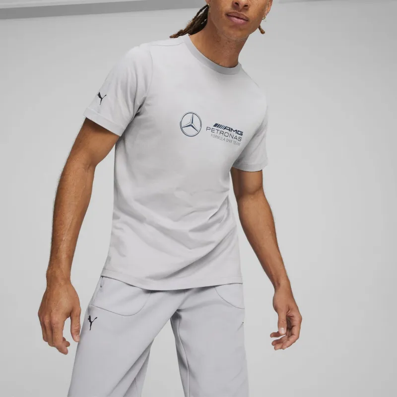 PUMA Mercedes-AMG Petronas T-Shirt Men's Gray-2