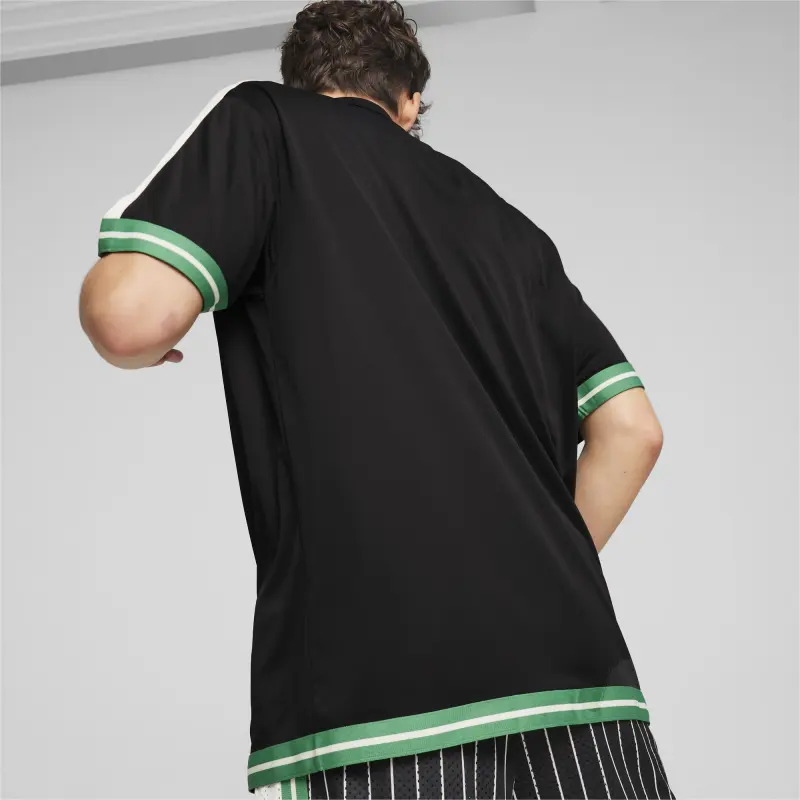 PUMA T7 Men's Shooting Shirt Polo Shirt Men's Black-3
