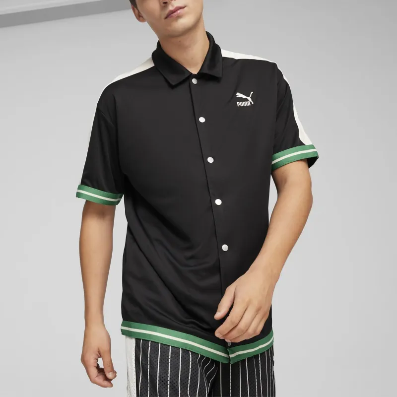 PUMA T7 Men's Shooting Shirt Polo Shirt Men's Black-2