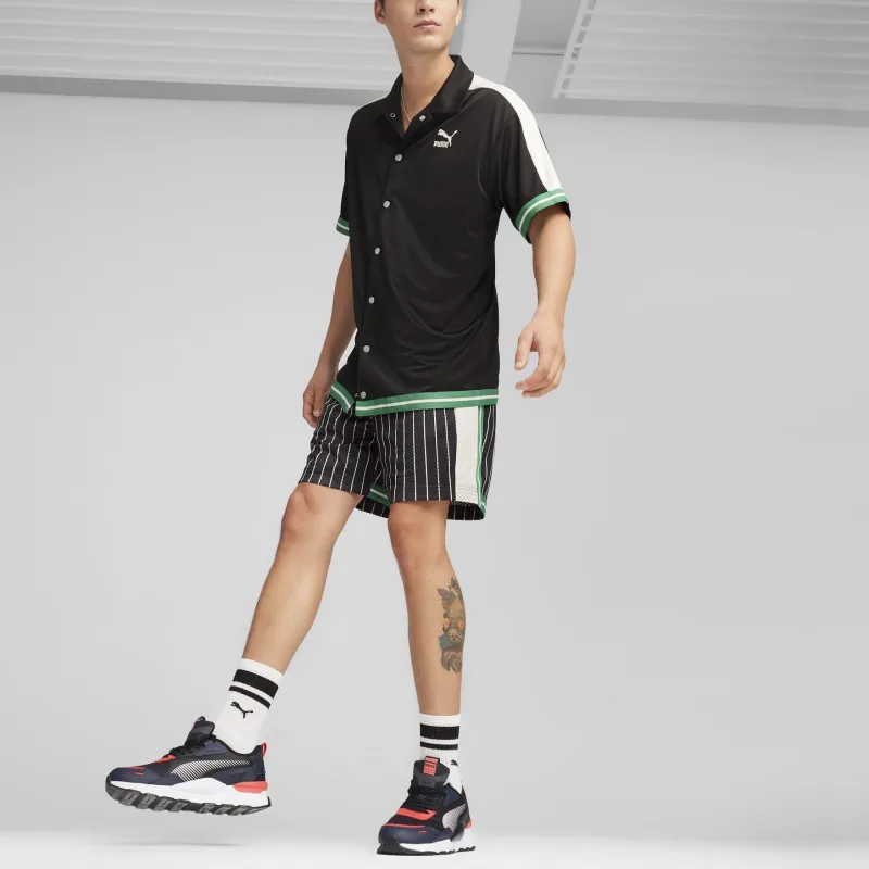 PUMA T7 Men's Shooting Shirt Polo Shirt Men's Black-4
