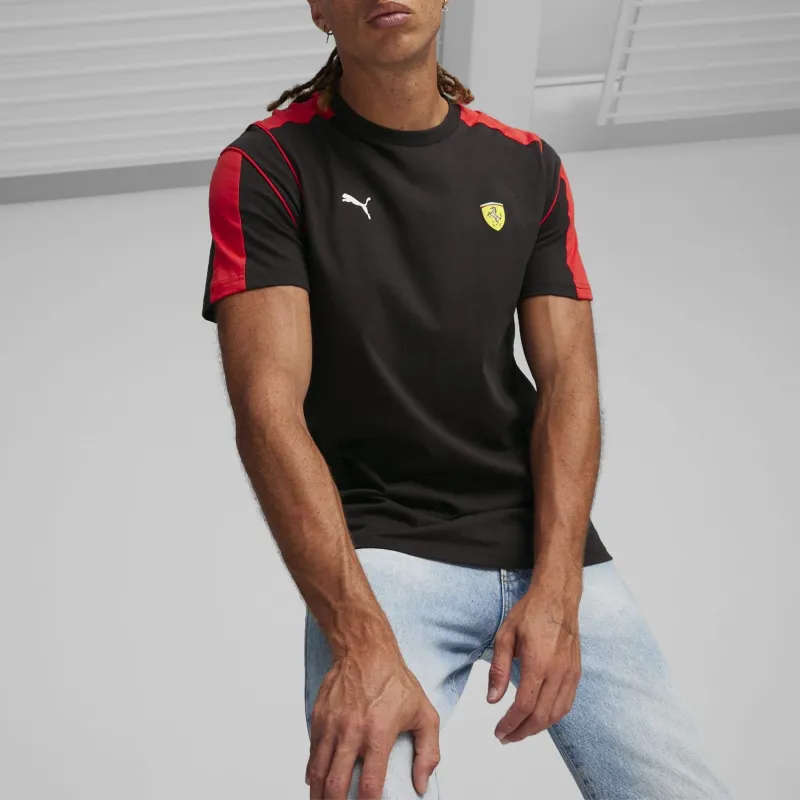 PUMA Ferrari T Shirt Men's Black-2