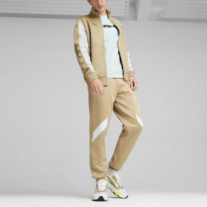 PUMA AMG Men's Motorsport Track Jacket Jackets & Coats Men's Khaki-3