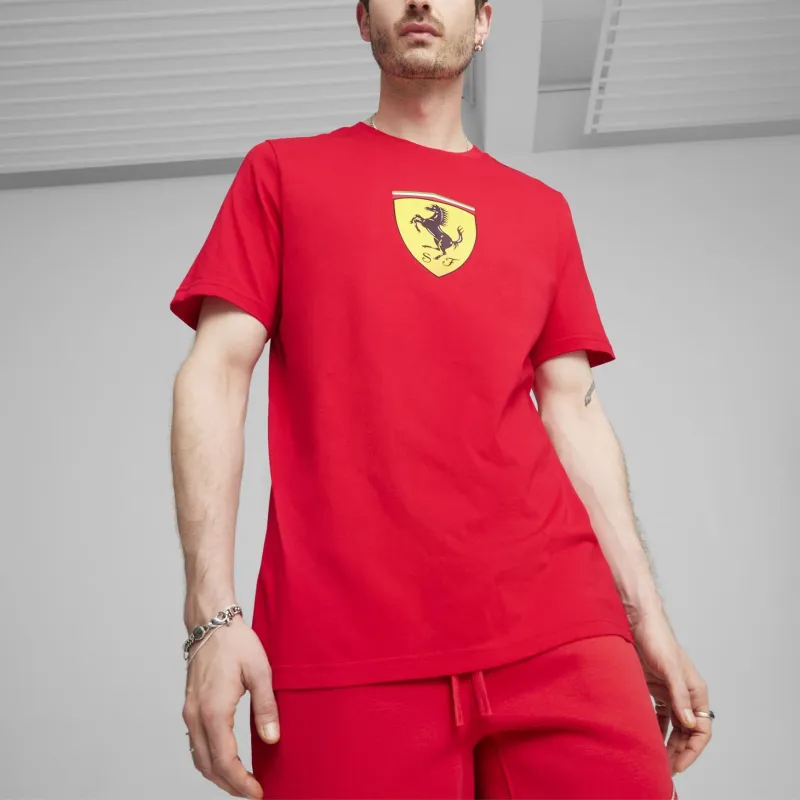 PUMA Scuderia Ferrari T Shirt Men's Race Red-2