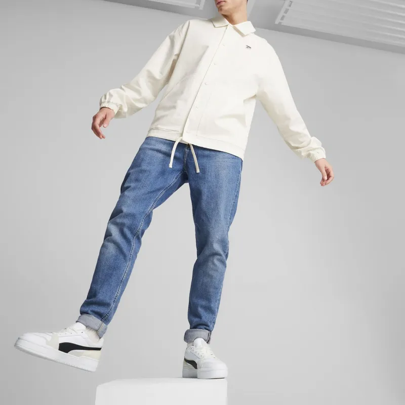PUMA Jackets Men White-4