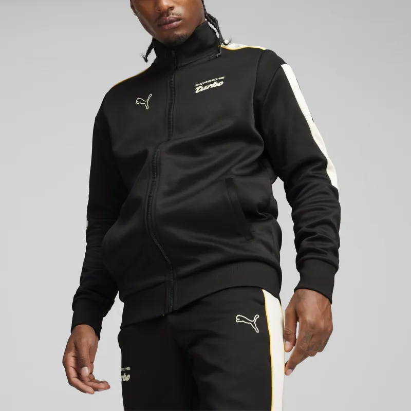 PUMA Porsche Legacy MT7 Men's Motorsport Track Jacket Jackets Coats Men's Black-3