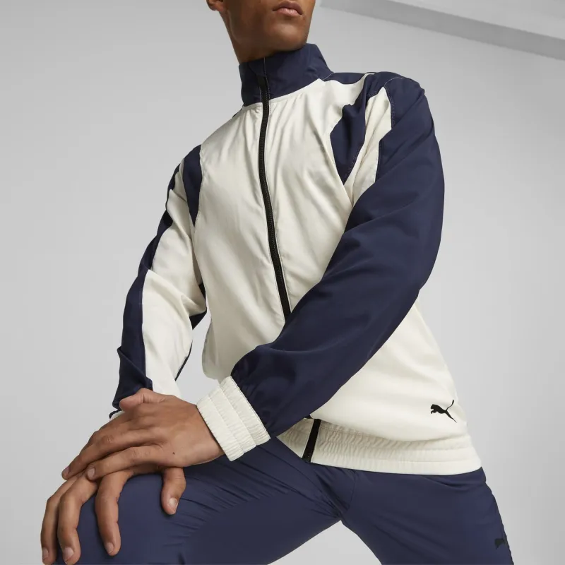 PUMA Jackets Men Ecru-2