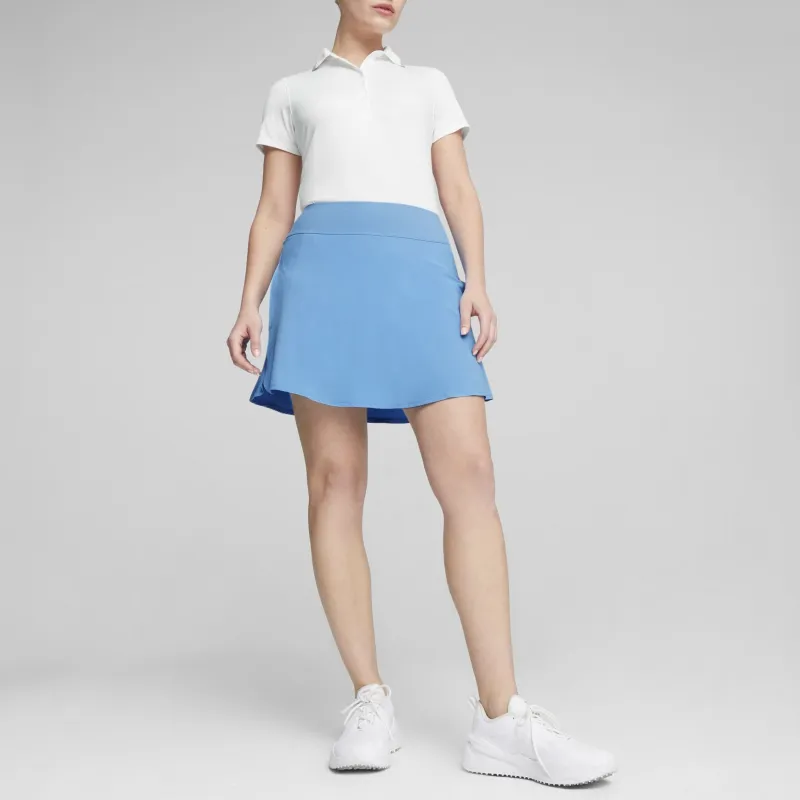 PUMA Cloudspun Tipped Women's Golf Polo Shirt Women's White-4