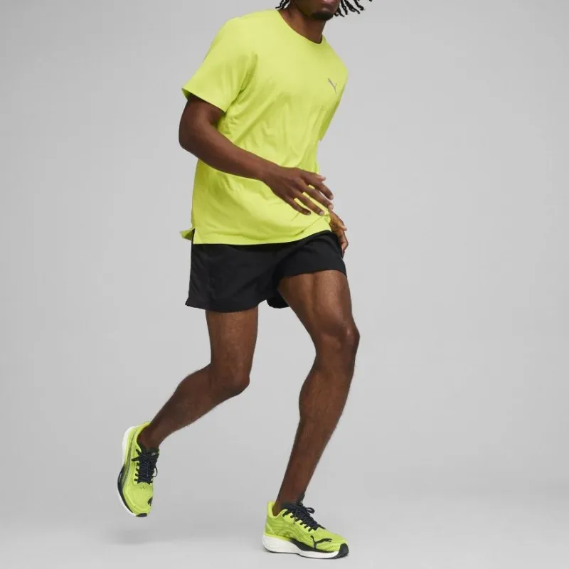 PUMA RUN FAVORITE VELOCITY TEE T Shirt Men's Turquoise-3