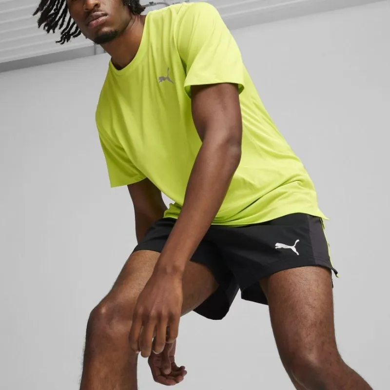 PUMA RUN FAVORITE VELOCITY TEE T Shirt Men's Turquoise-2