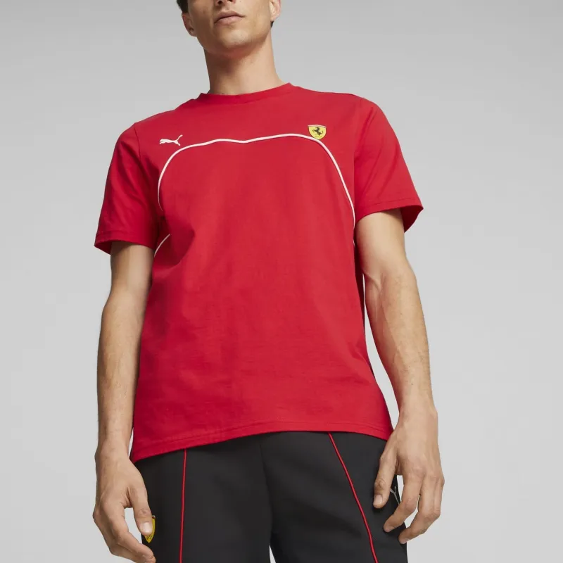 PUMA Scuderia Ferrari T-Shirts Men Race Red-2