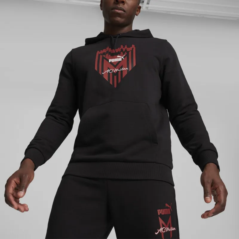 PUMA Sudadera Con Capucha Ac Milan Ftblicons Para Hombre-3