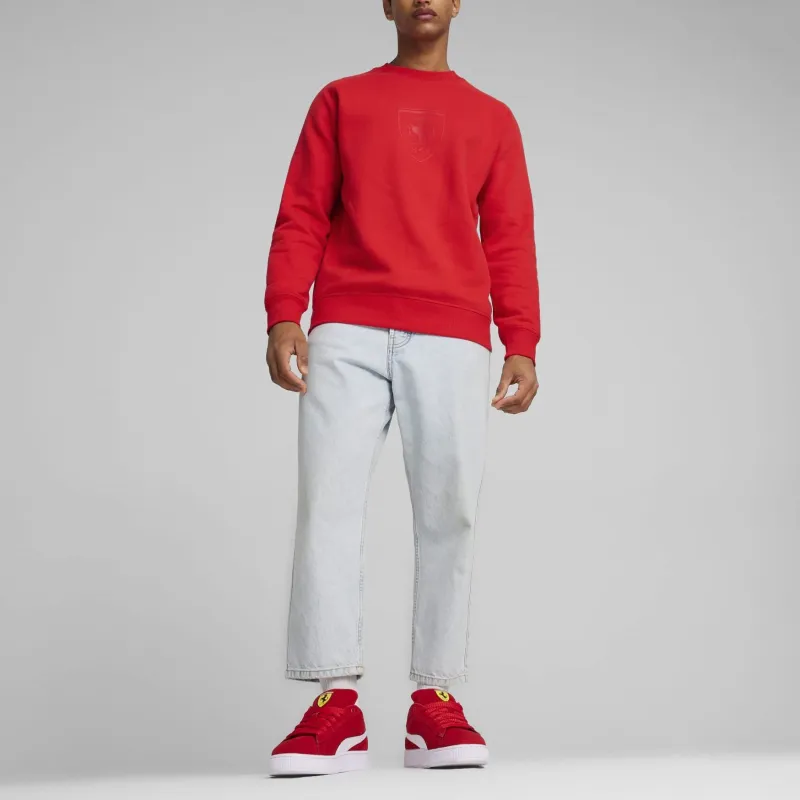 PUMA Scuderia Ferrari Race Big Shield Men's Motorsport Crew-2