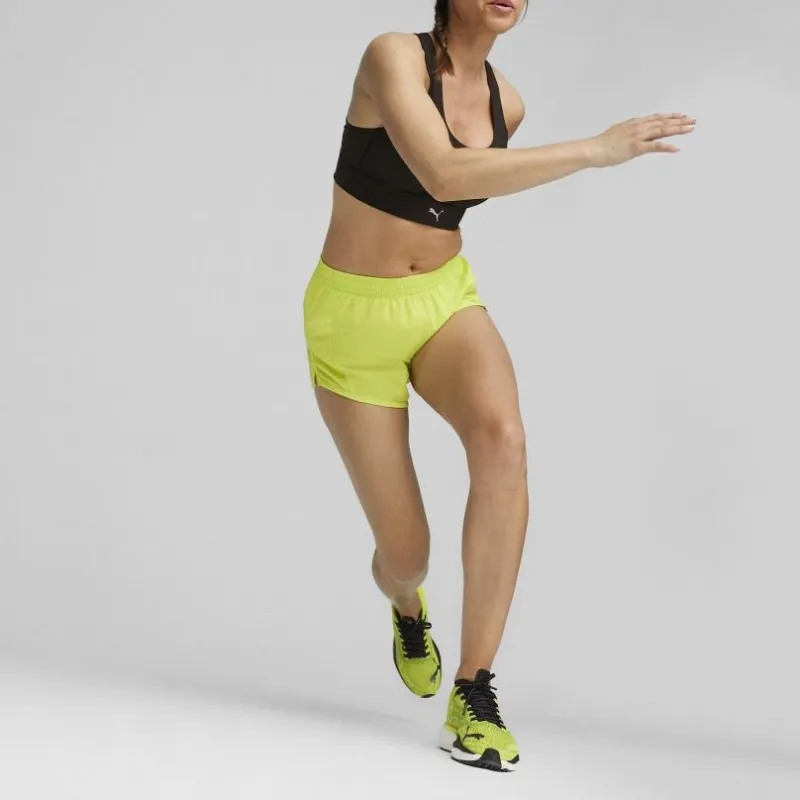 PUMA RUN FAVORITE VELOCITY 3' SHORT Sports Shorts Women's Turquoise-4