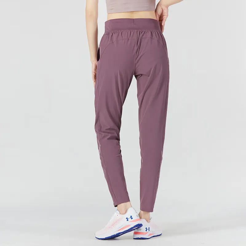 Under Armour Knitted Sports Pants Women's Purple-2
