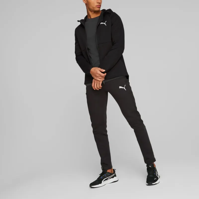 PUMA EVOSTRIPE Full Zip Hoodie Men Sweatshirt Men's Black-2