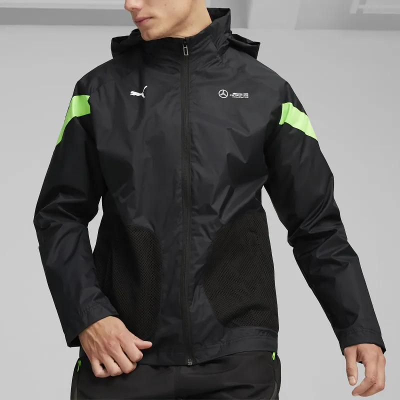 PUMA Mercedes AMG Petronas Motorsport Men's Woven Jacket Jackets & Coats Men's Black-2