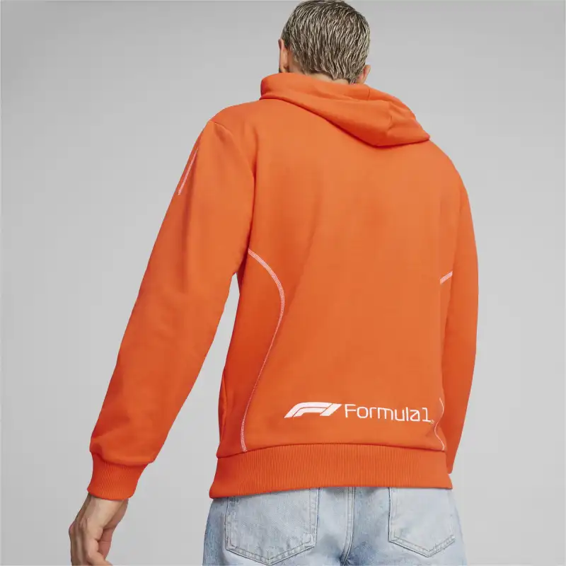 PUMA Men's Motorsport Hoodie Sweatshirt Men's Orange-3