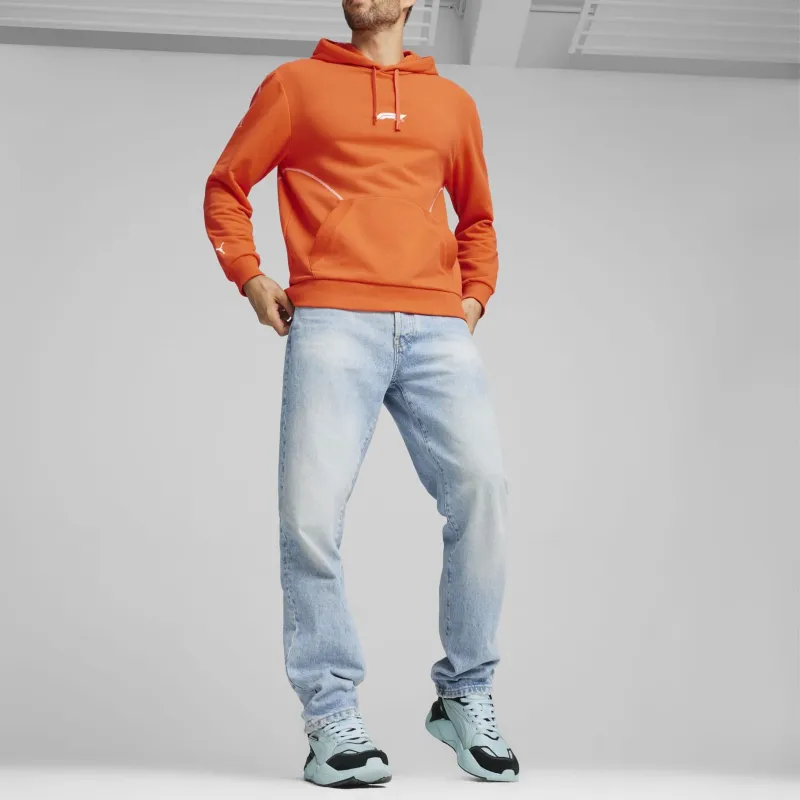 PUMA Men's Motorsport Hoodie Sweatshirt Men's Orange-4