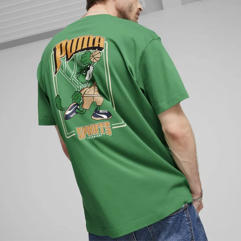 PUMA Playera Estampada Para Hombre PUMA Team-2