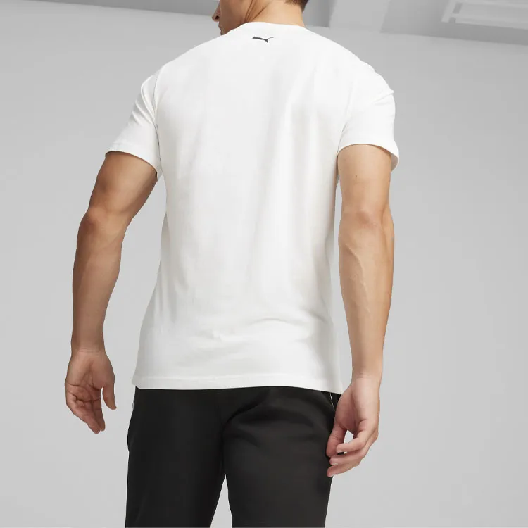 PUMA Playera Para Hombre Scuderia Ferrari Race Big Shield Tonal-4