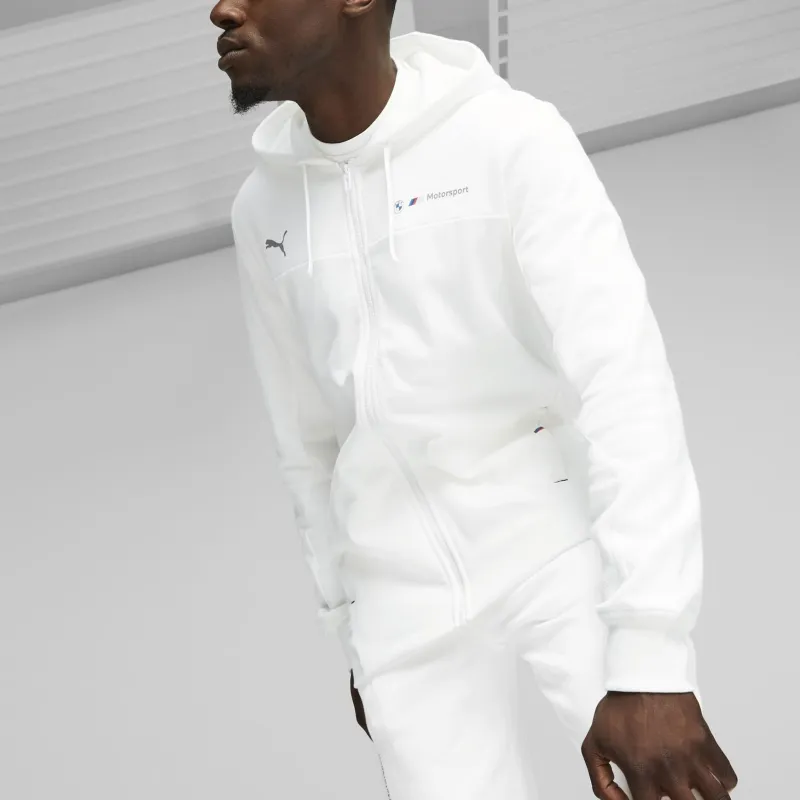 PUMA BMW M Motorsport Jackets Coats Men's White-4