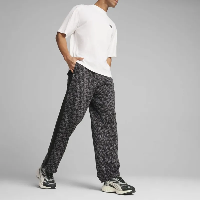 PUMA T7 Casual Pants Men's Black-4