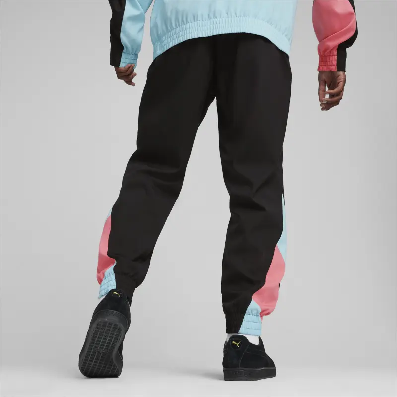 PUMA Manchester City Football Club Knitted Sweatpants Men's Black-3
