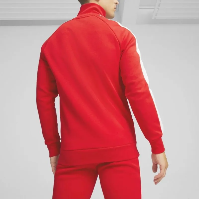 PUMA FERRARI RACE ICONIC T7 TRACK JACKET Jackets & Coats Men's Red-3