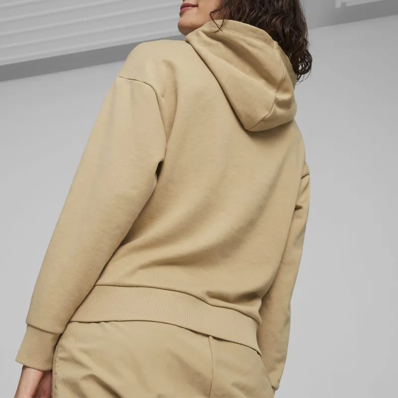 PUMA ESS+ ANIMAL Women's Hoodie Sweatshirt Women's Khaki-2