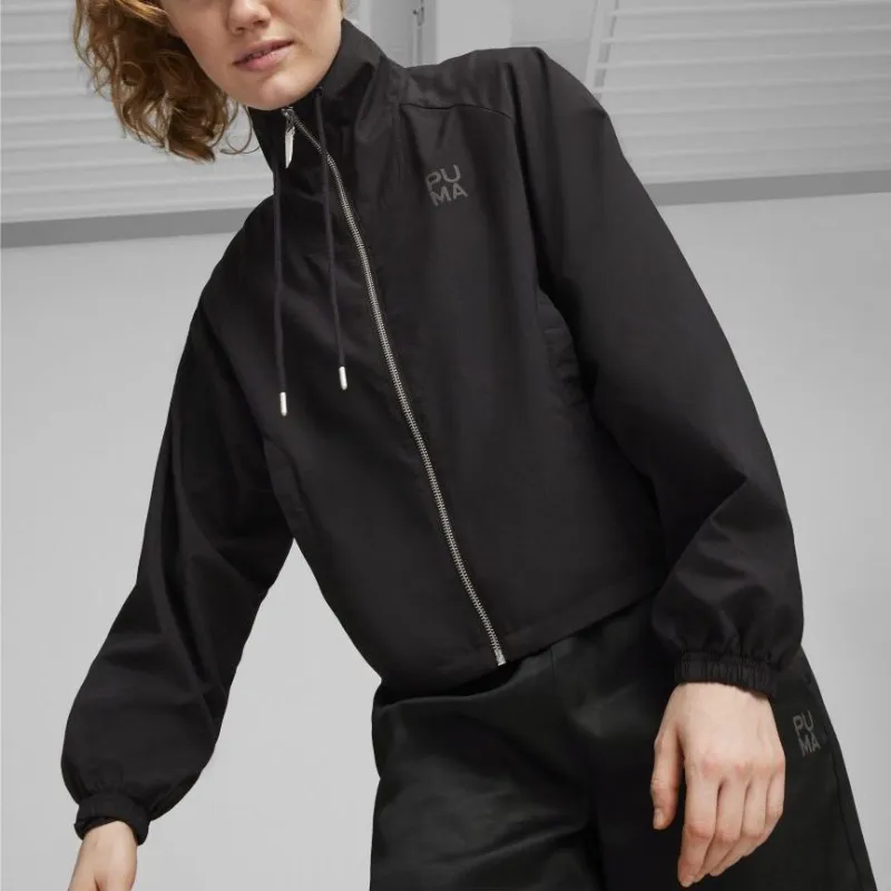 PUMA Chamarra Holgada Tejida Para Mujer Infuse-2