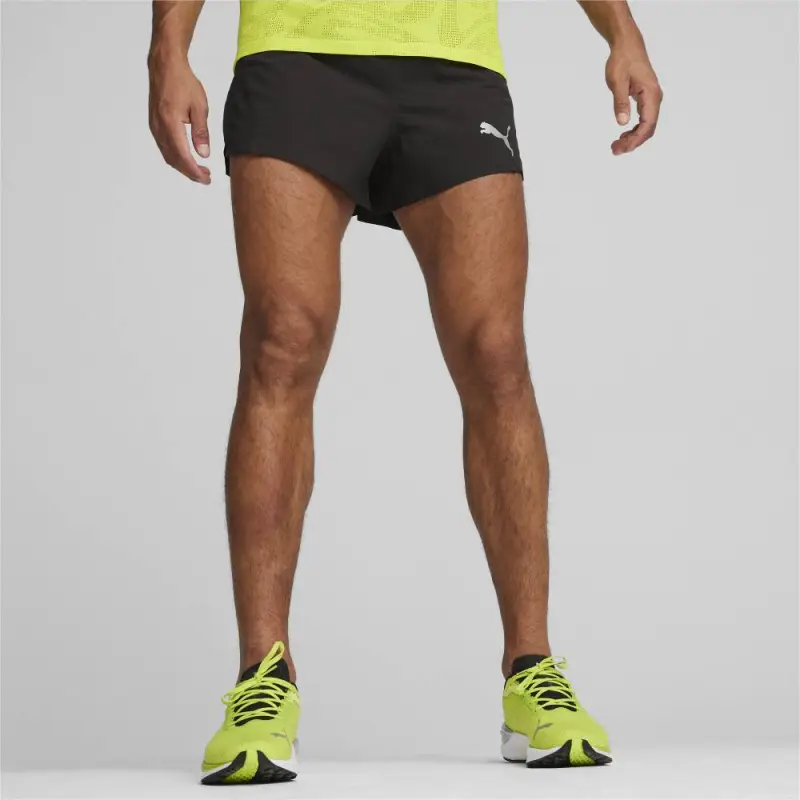 PUMA RUN ULTRAWEAVE VELOCITY 3' SPLIT SHORT Sports Shorts Men's Black-2