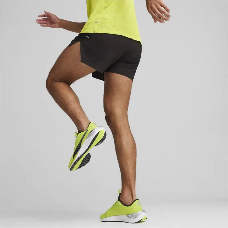 PUMA RUN ULTRAWEAVE VELOCITY 3' SPLIT SHORT Sports Shorts Men's Black-3
