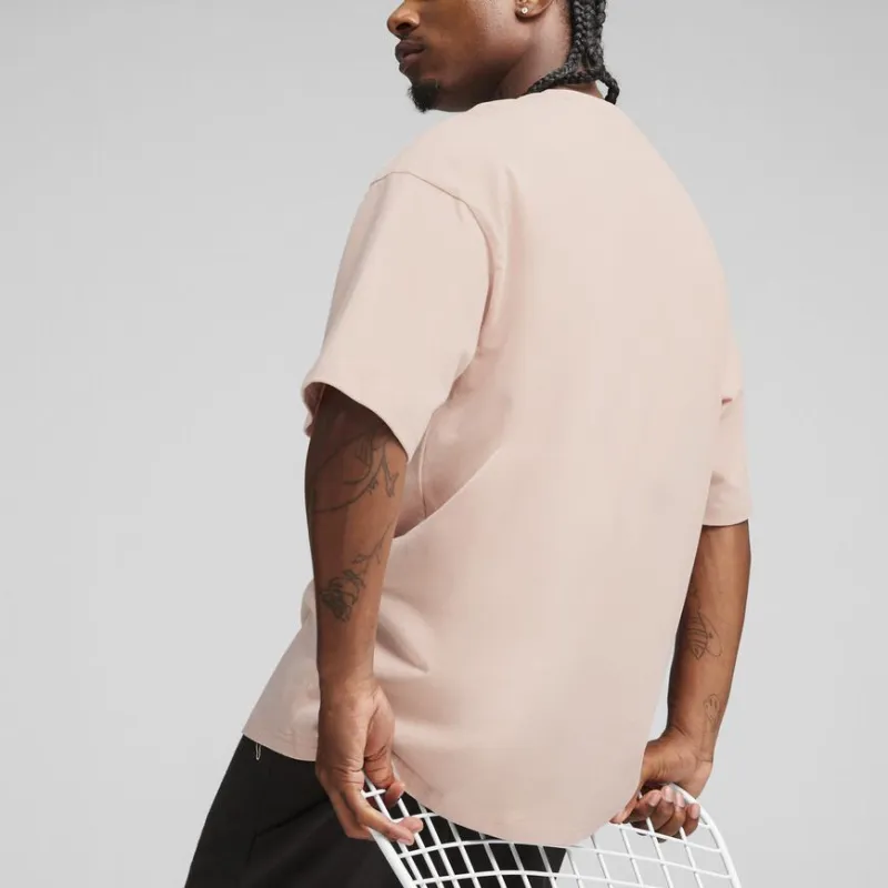 PUMA Porsche Legacy T-Shirts Men Pink-4