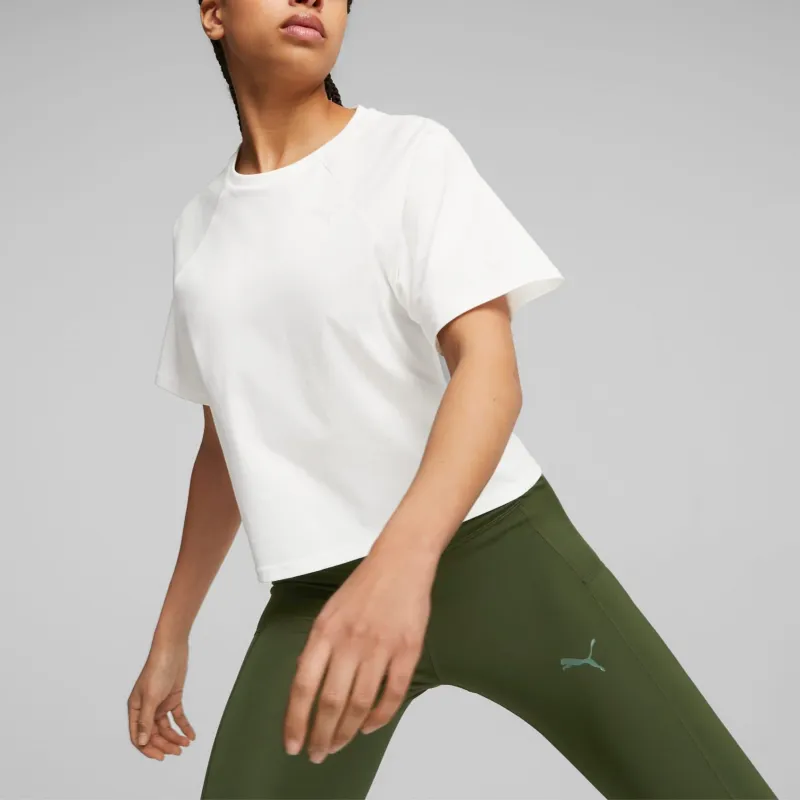 PUMA MOTION Cat Women's Tee T-Shirt Women's White-2