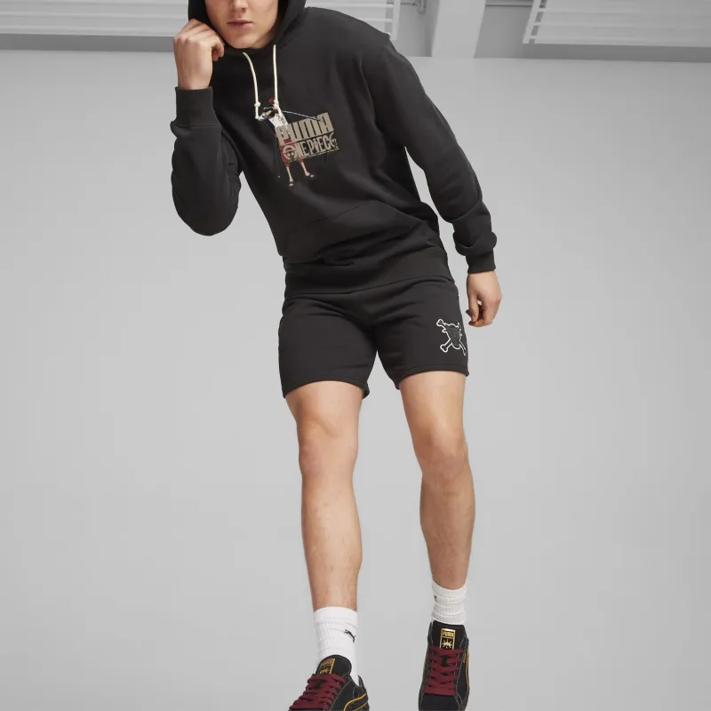 PUMA x ONE PIECE Casual Shorts Men's Black-4