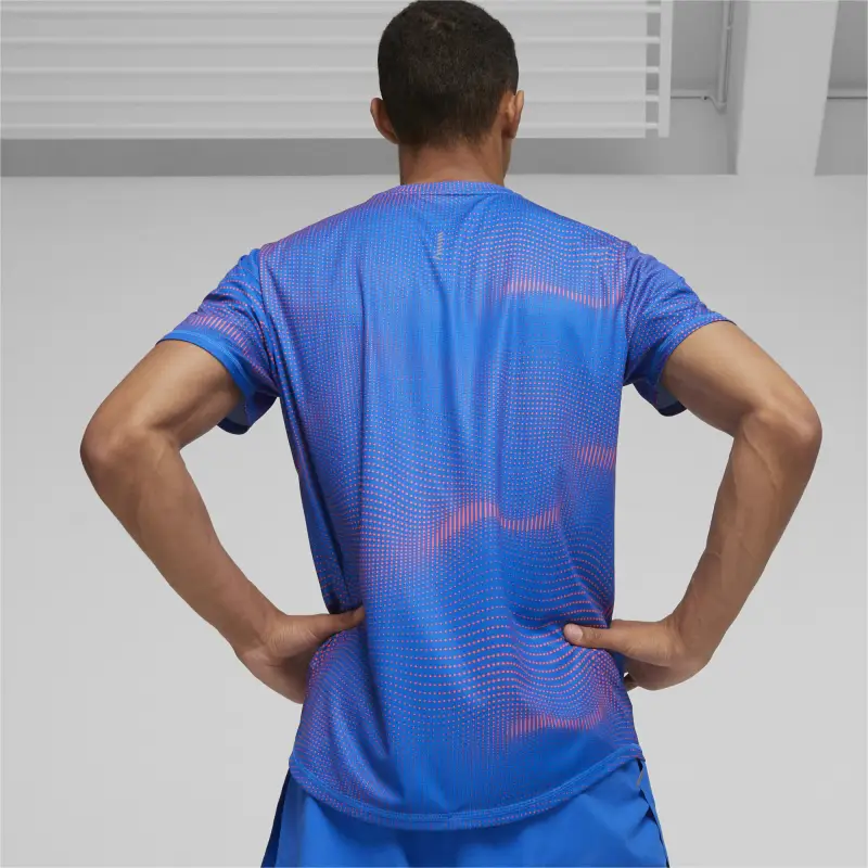 PUMA Run FavouriteS T Shirt Men's Super Blue-3