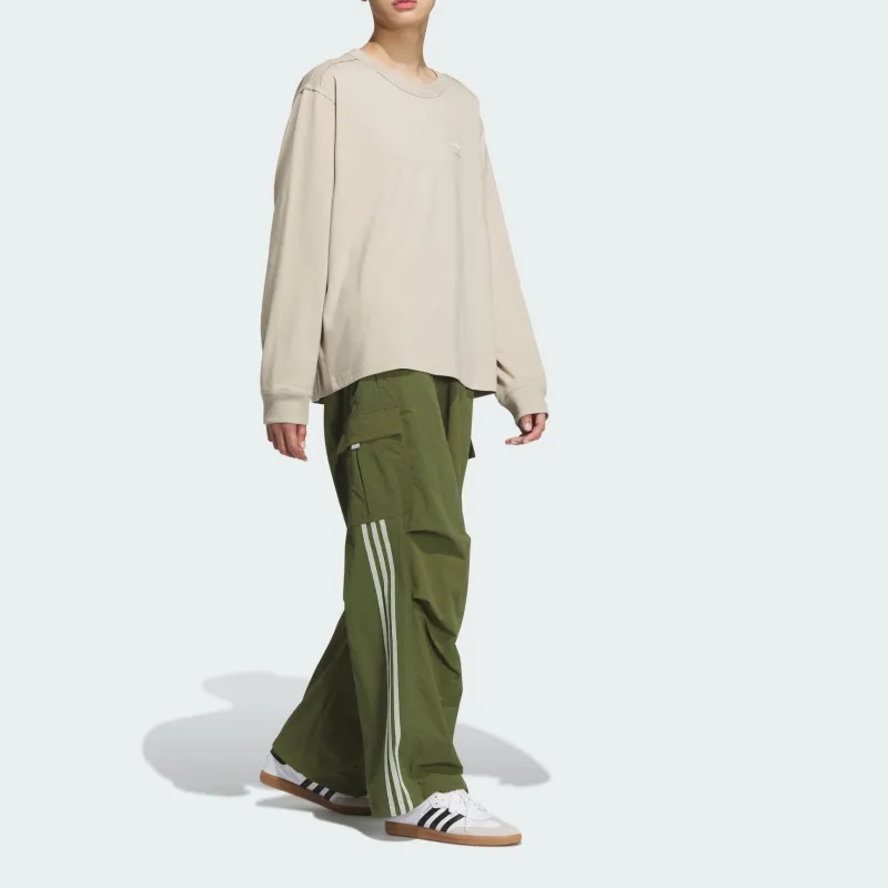 Adidas Originals TOC LONG SLEEVE TEE Sweatshirt Unisex Light Brown-3