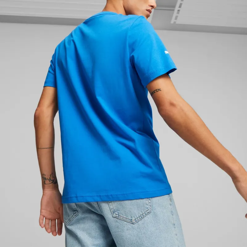 PUMA Mercedes AMG F1 T Shirts Men Blue-3