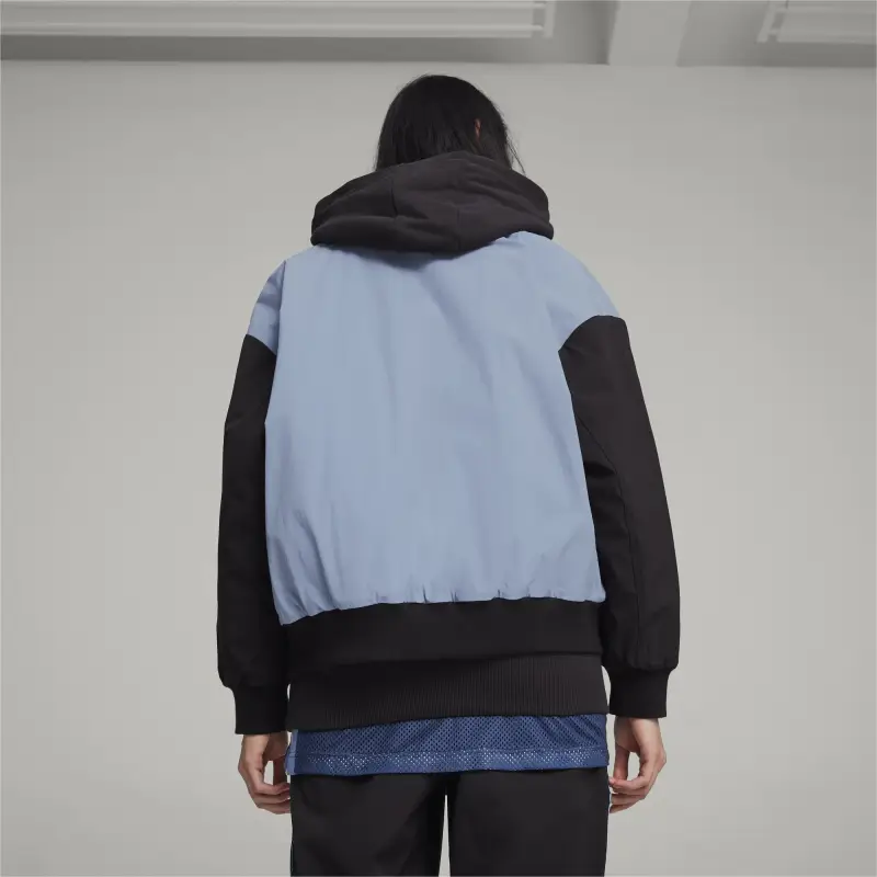 PUMA x SOPHIA CHANG Collaboration REVERSIBLE BOMBER Jackets Coats Women's Blue-3