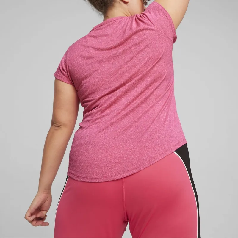 PUMA Regular T Shirt Women's Rose Red-3