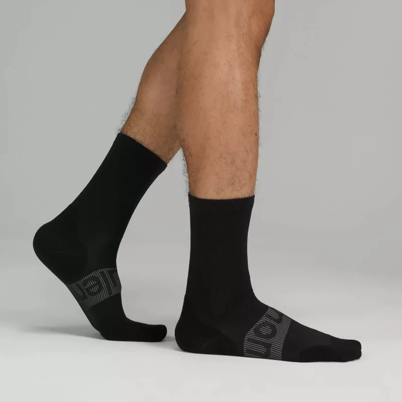 Lululemon Mid Calf Socks Men's 3 Pack-4