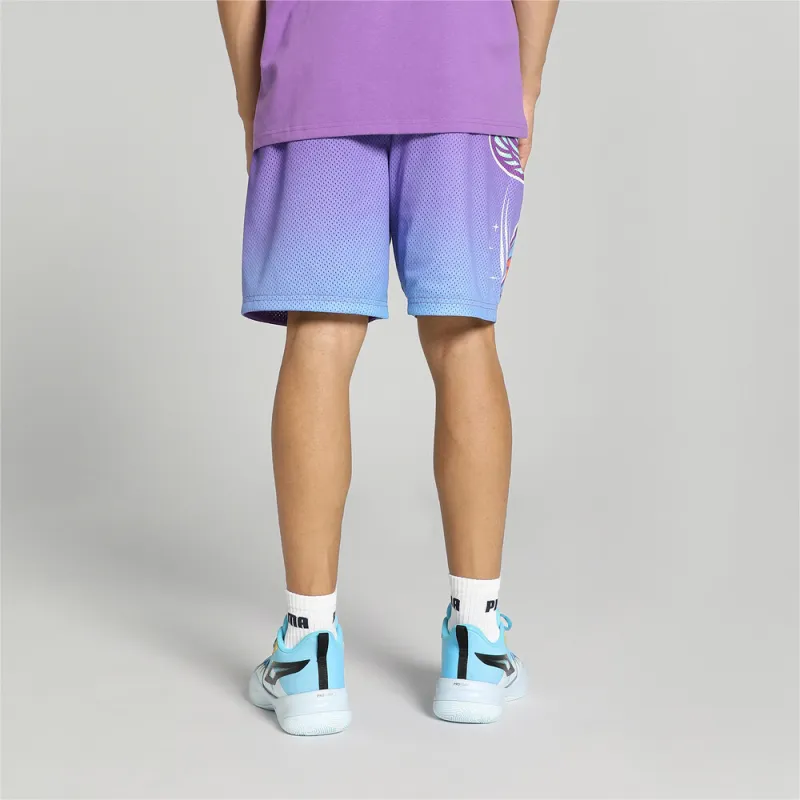 PUMA Shorts De Baloncesto Con Estampado PUMA X Lamelo Ball Charlotte Para Hombre-4